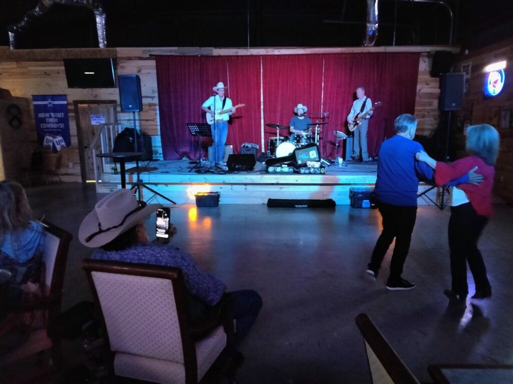 Live music and dancing at The 156